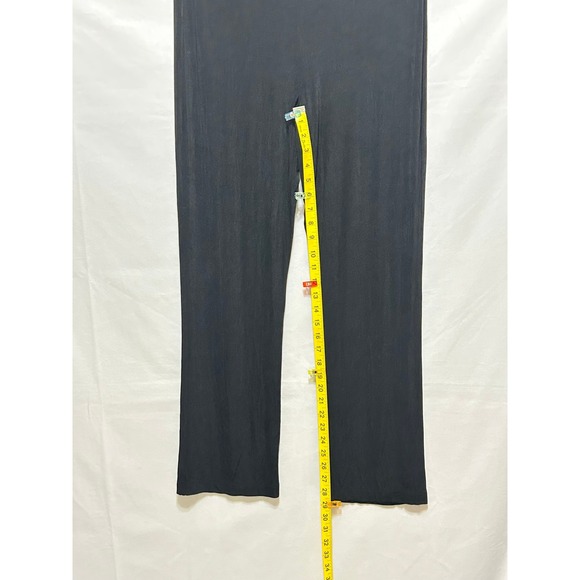 Chicos Travelers Women 1 Regular Black Stretchy‎ Straight Leg Pants Size 1 - Picture 4 of 7